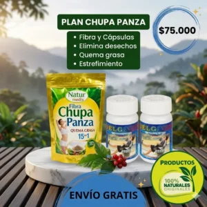 Promo 2 Delgazit + 1 Fibra chupa panza